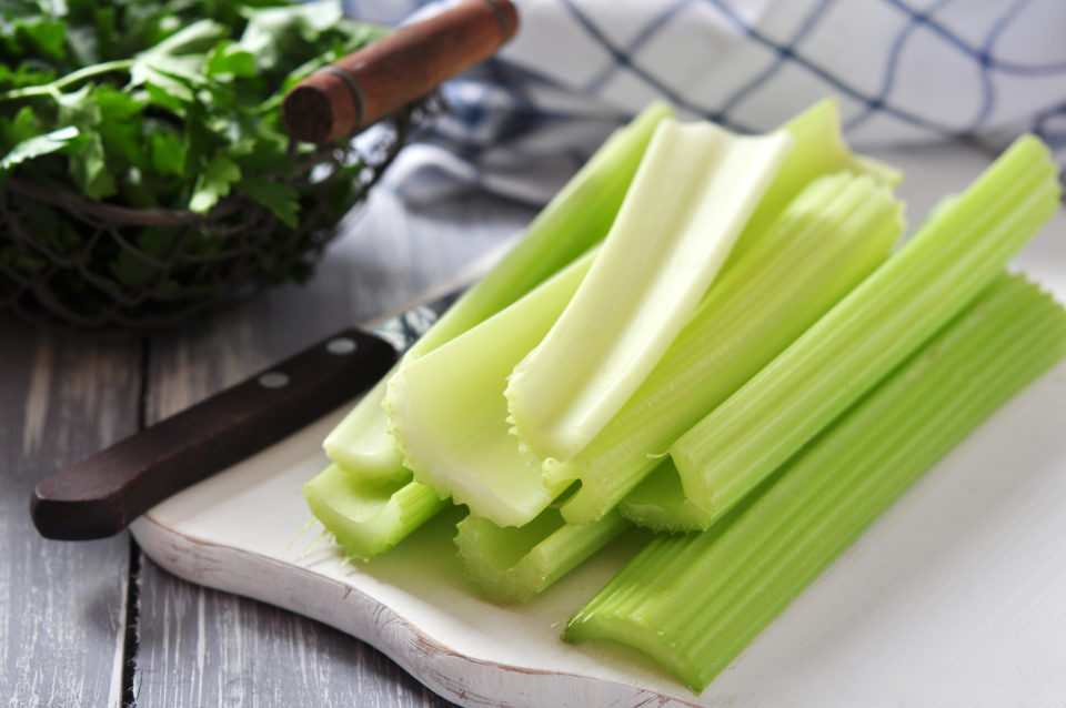 Sliced Celery